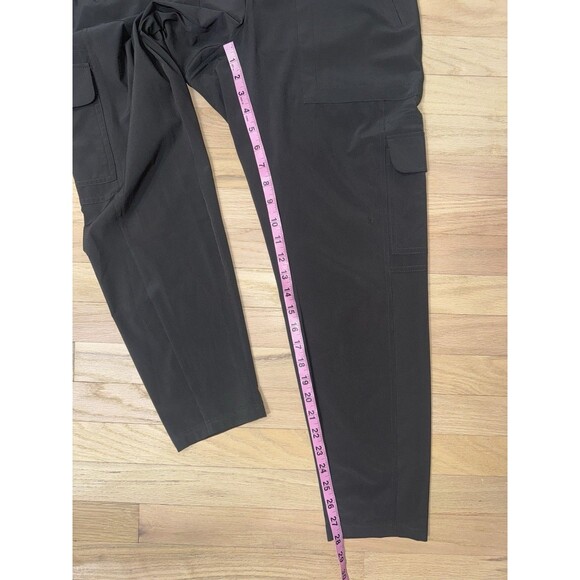 ATHLETA Gray Chelsea Cargo Pants Pull On Stretch Active Gorpcore Women 10 - Picture 3 of 11